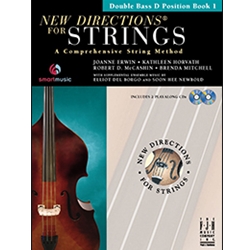 New Directions For Strings String Bass Book 1