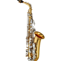 YAS-26 Yamaha Standard Alto Saxophone; Key of Eb; nickel-plated keys