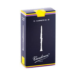 VanDoren CR10X Vandoren Traditional Clarinet Reeds;  Box of 10