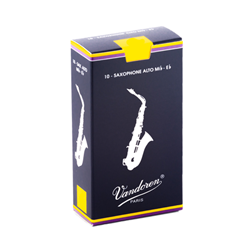 VanDoren SR21X Vandoren Traditional Alto Sax Reeds; Box of 10