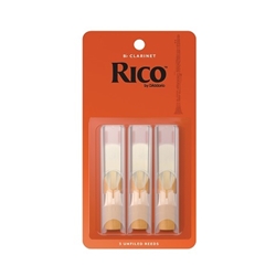 RICO RCA03X Rico Clarinet Reeds; Pack of 3