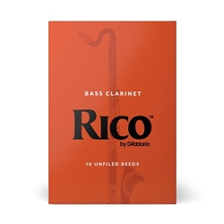 RICO REA10X Rico Bass Clarinet; Box of 10