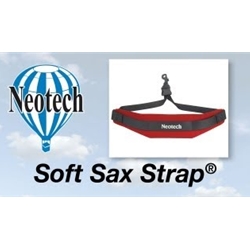 NEO TECH 190S Neotech Soft Sax Neckstrap; Regular; Swivel Hook